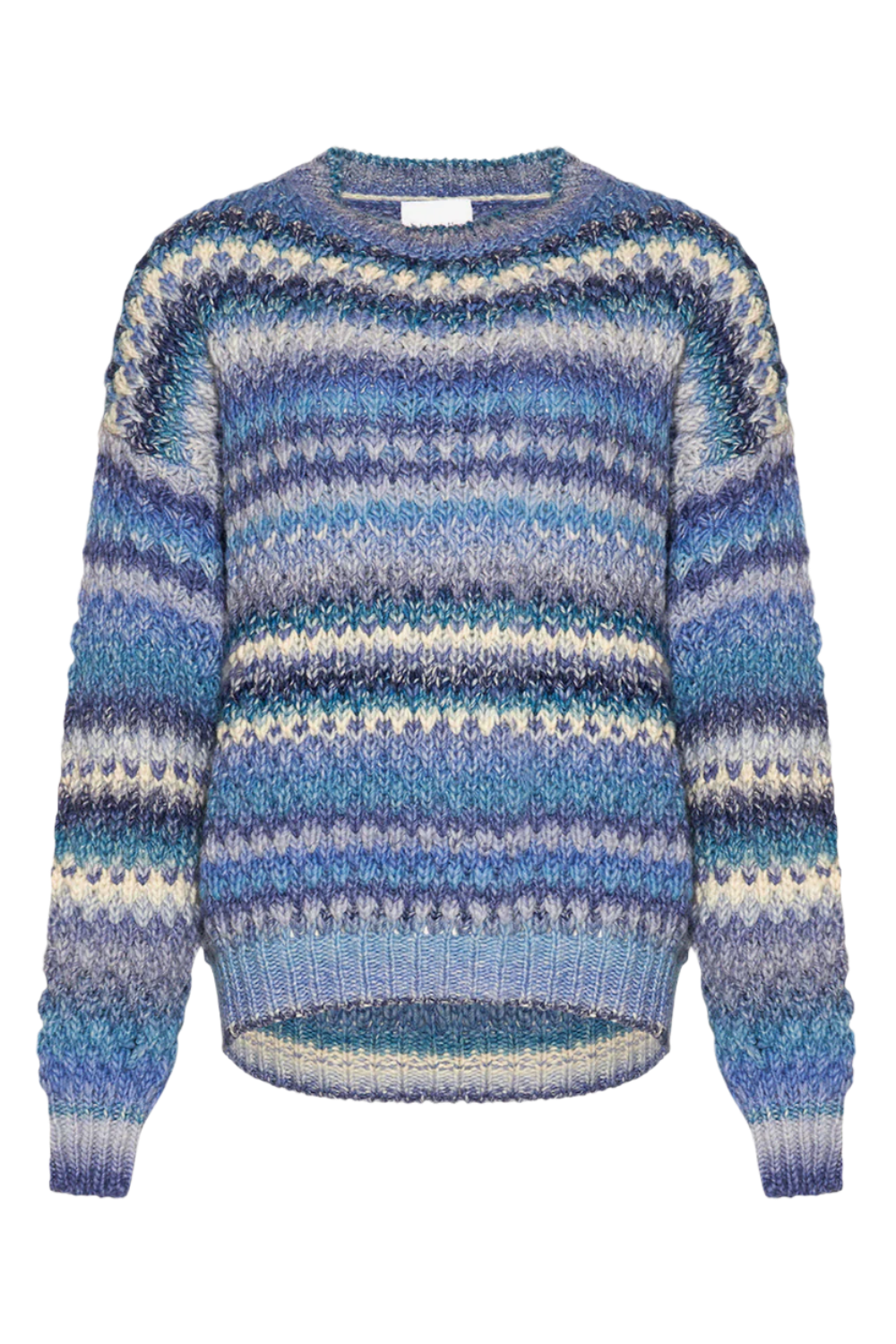 Gio Knit Sweater - Sky Mix