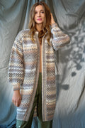 Gio Cardigan - Sand Mix Lurex