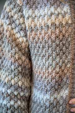 Gio Cardigan - Sand Mix Lurex