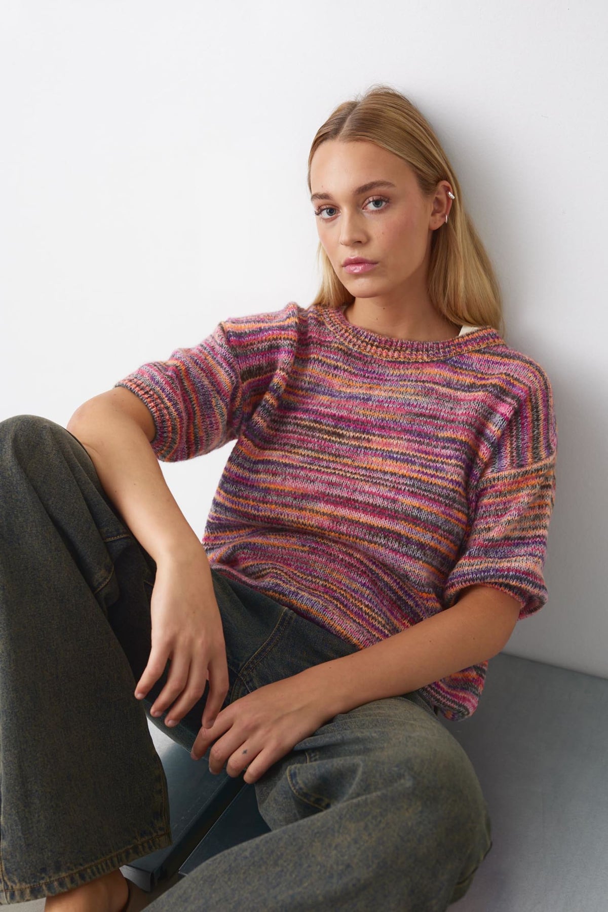 Mimi Knit - Rose Combo