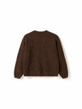 N-Mata Knit Cardigan - Chocolate