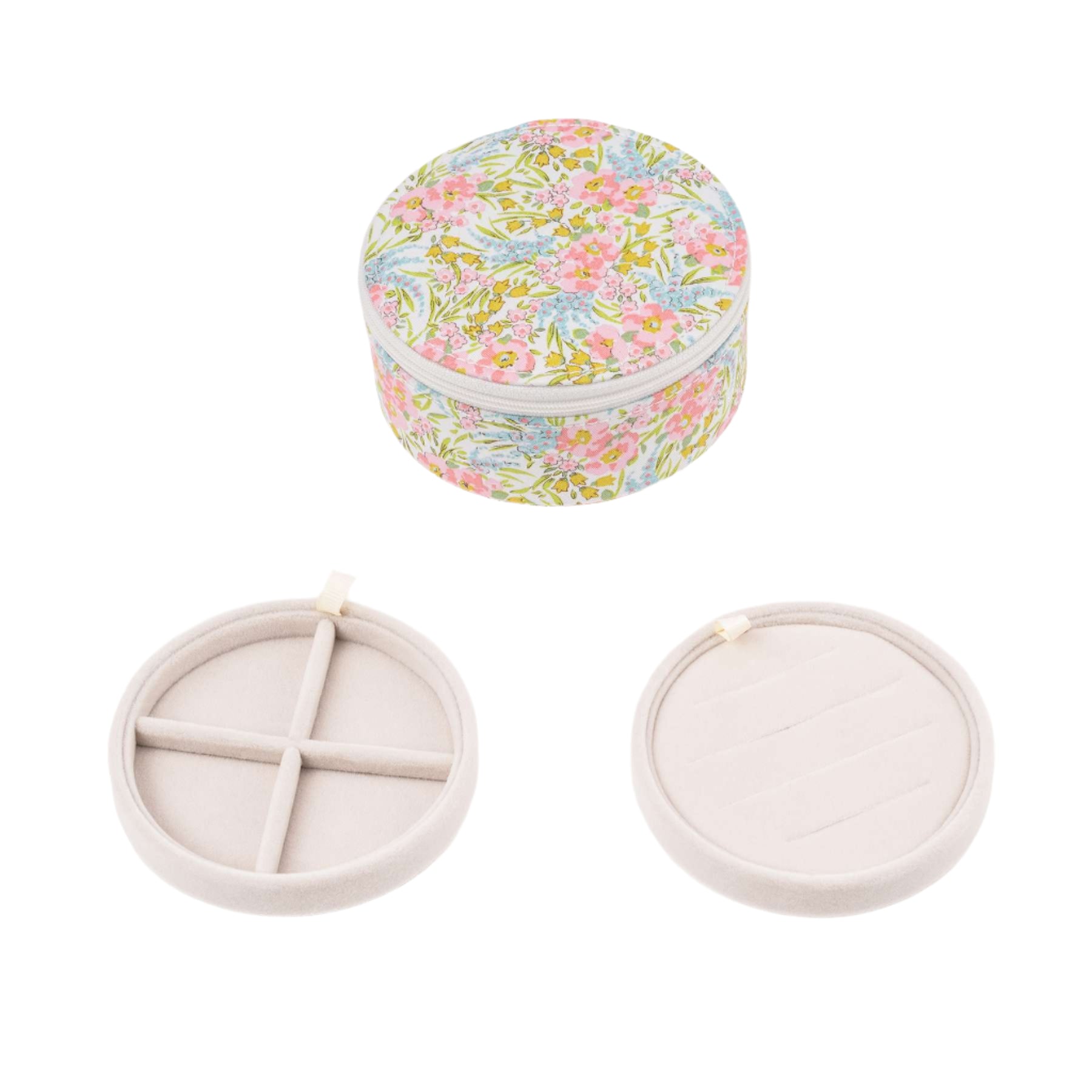 Bon Dep Smyckeskrin Round Mw Liberty - Swirling Petals Pink