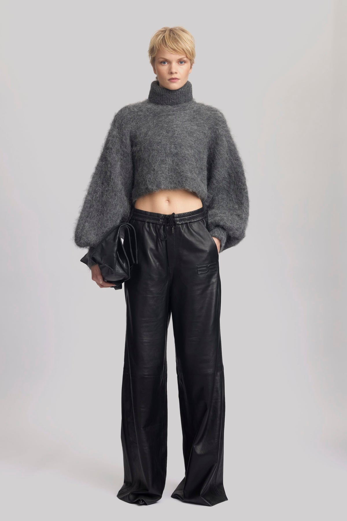 SabiGZ Ls Bolero - Gray Pinstripe Melange