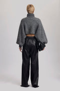 SabiGZ Ls Bolero - Gray Pinstripe Melange