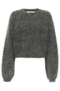 SabiGZ Short Pullover - Gray Pinstripe Melange