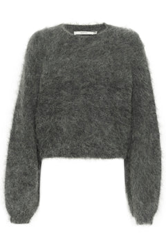 SabiGZ Short Pullover - Gray Pinstripe Melange