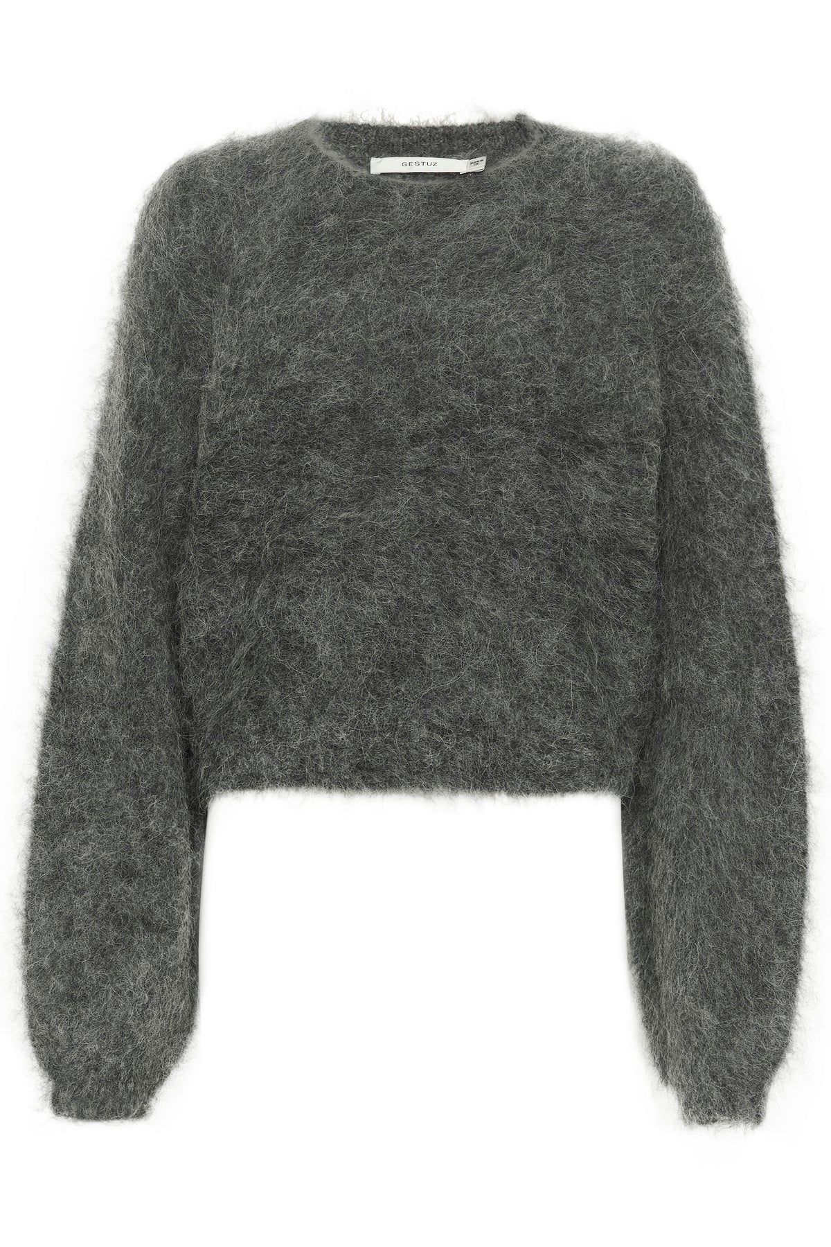 SabiGZ Short Pullover - Gray Pinstripe Melange