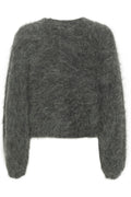SabiGZ Short Pullover - Gray Pinstripe Melange