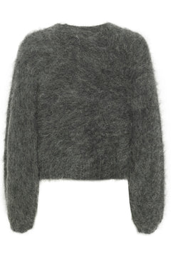SabiGZ Short Pullover - Gray Pinstripe Melange