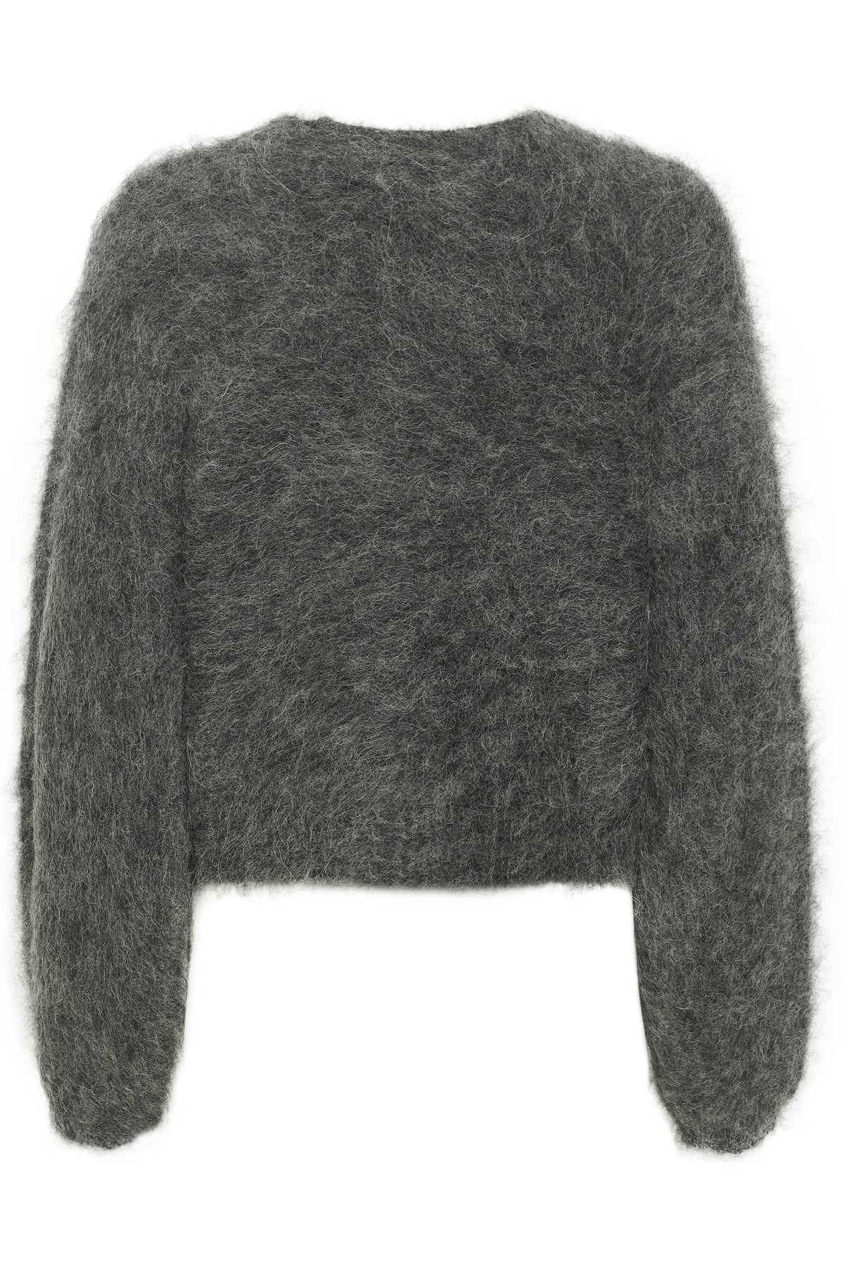 SabiGZ Short Pullover - Gray Pinstripe Melange
