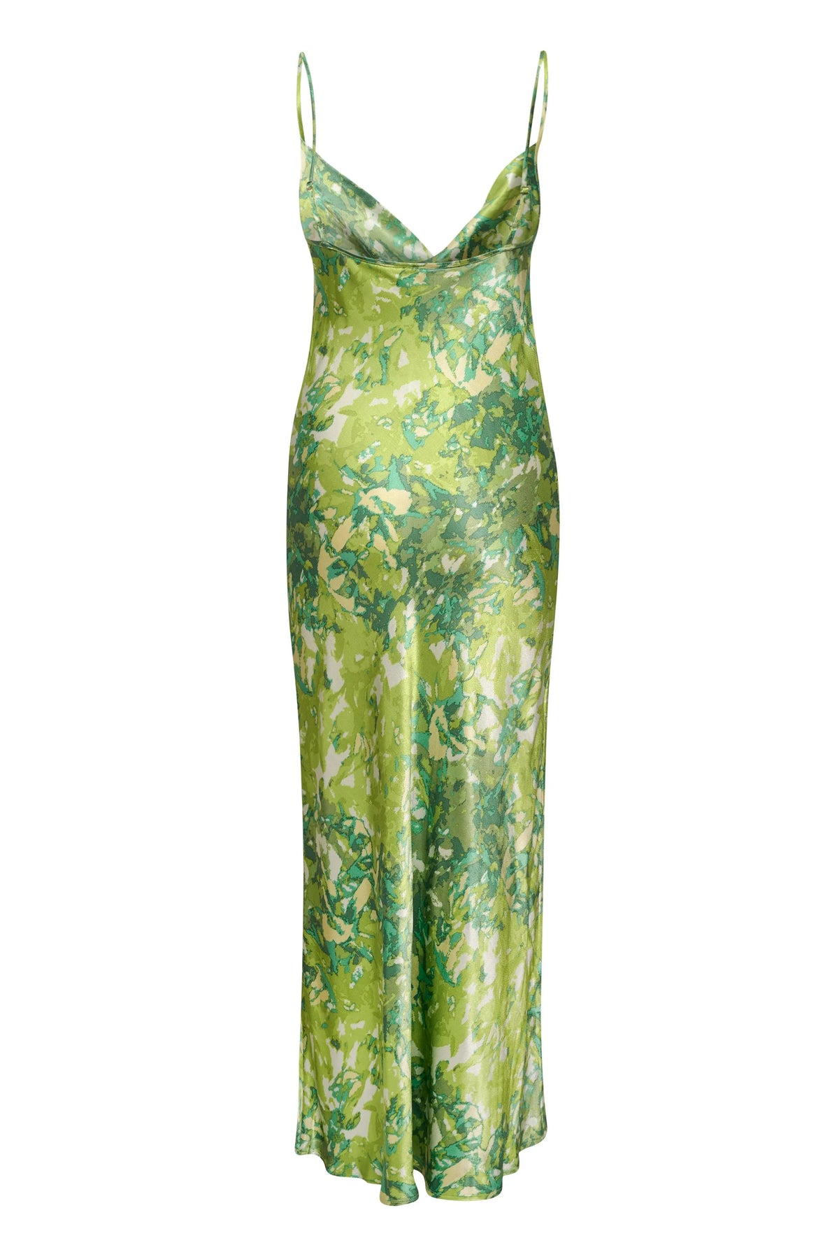 FuriaGZ P Strap Dress - Green Splash