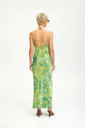 FuriaGZ P Strap Dress - Green Splash
