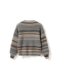 Gio Knit Sweater - Light Grey Mix