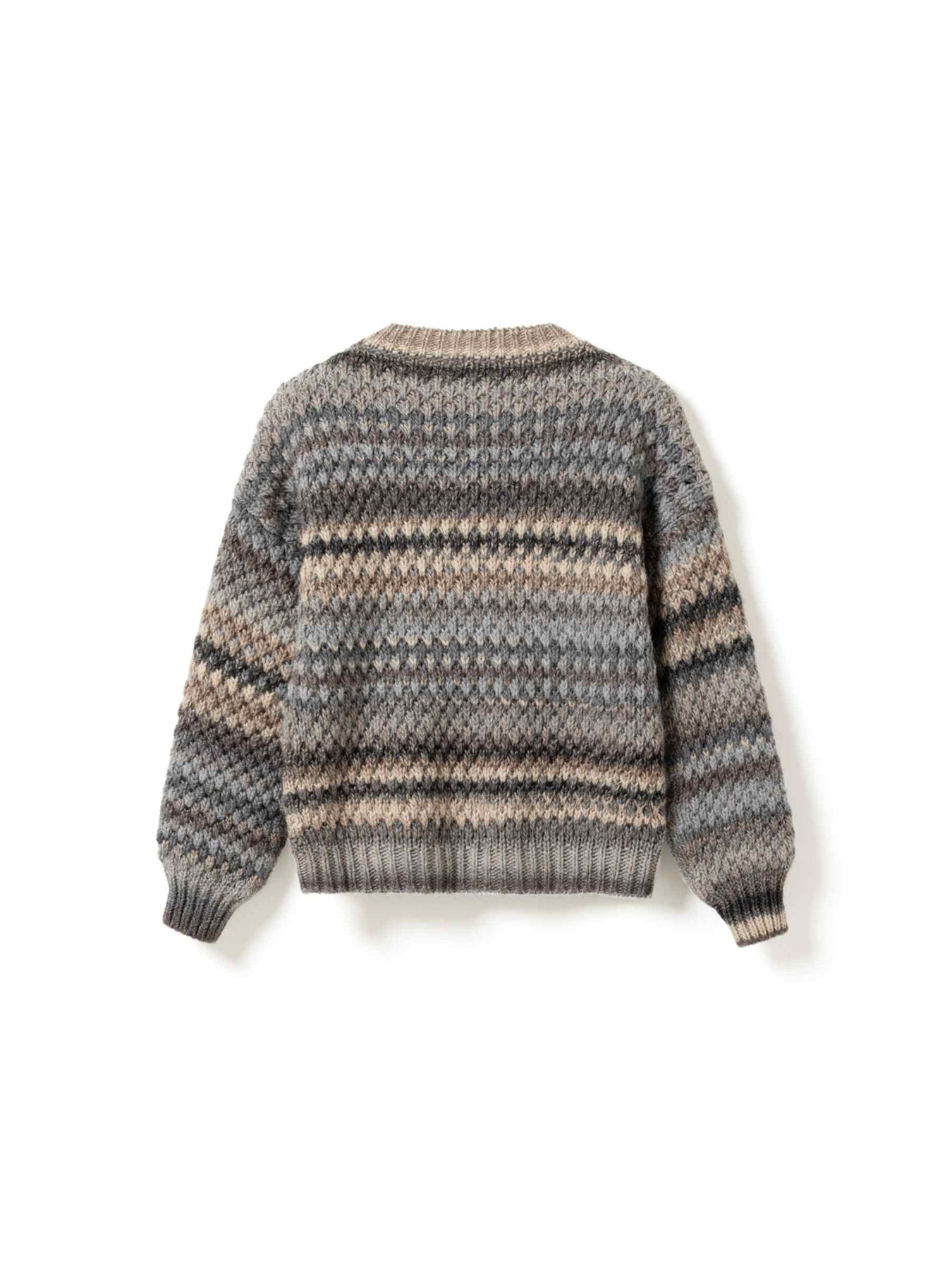Gio Knit Sweater - Light Grey Mix