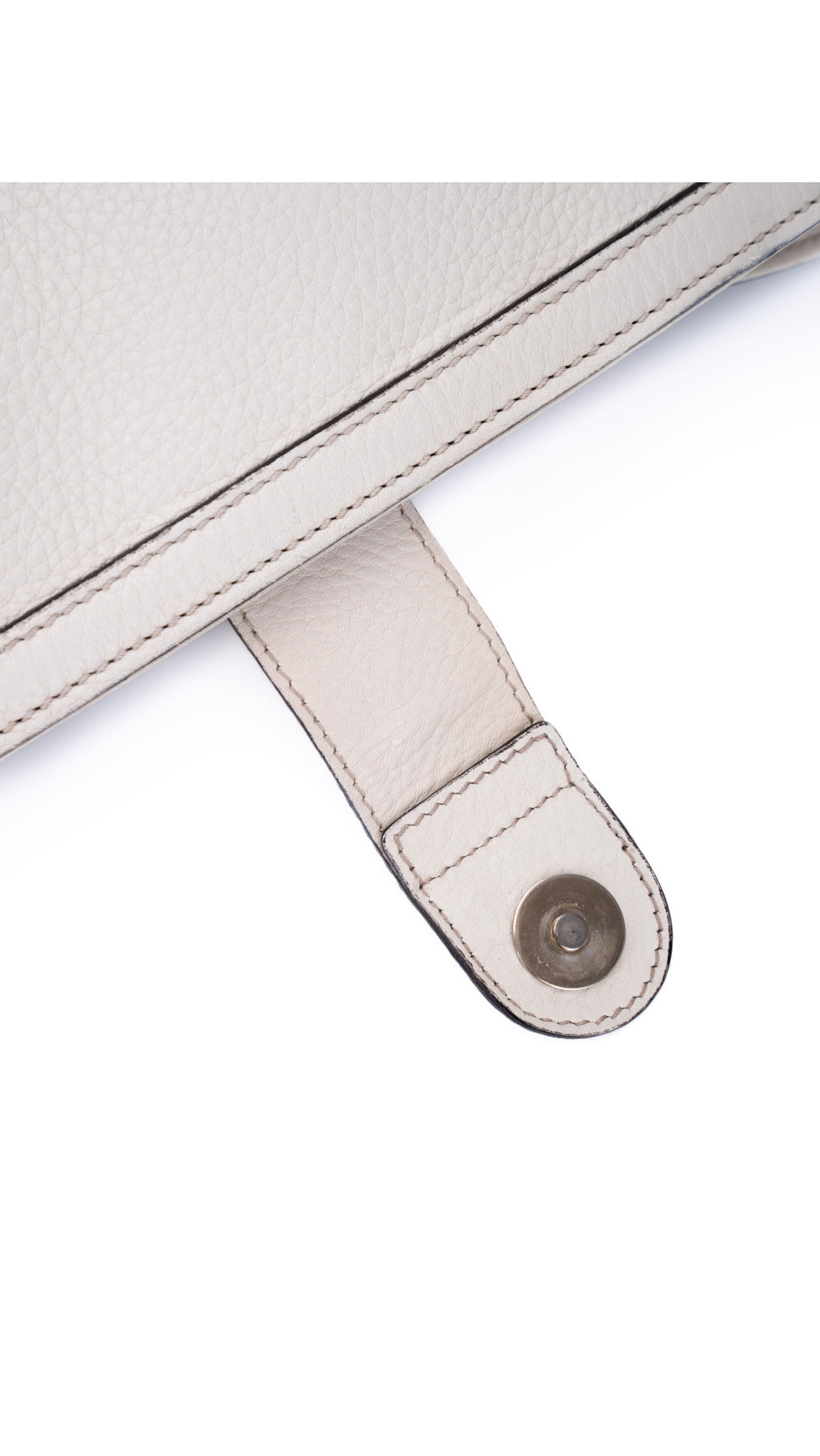 Gucci Bamboo Handle Tote Bag - Krämfärgad