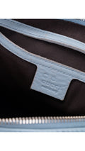 Gucci Boston Bag Monogram - Ljusblå