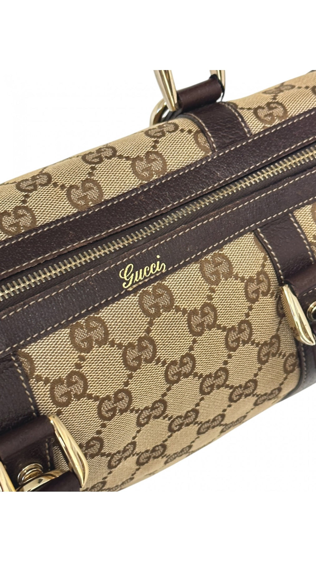 Gucci Boston Bag - Brun