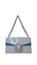 Gucci Dionysus Gg Blooms Shoulder Bag - Blue
