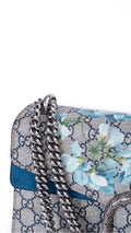 Gucci Dionysus Gg Blooms Shoulder Bag - Blue
