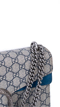 Gucci Dionysus Gg Blooms Shoulder Bag - Blue