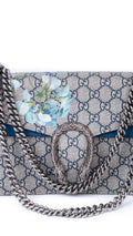 Gucci Dionysus Gg Blooms Shoulder Bag - Blue