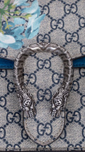 Gucci Dionysus Gg Blooms Shoulder Bag - Blue