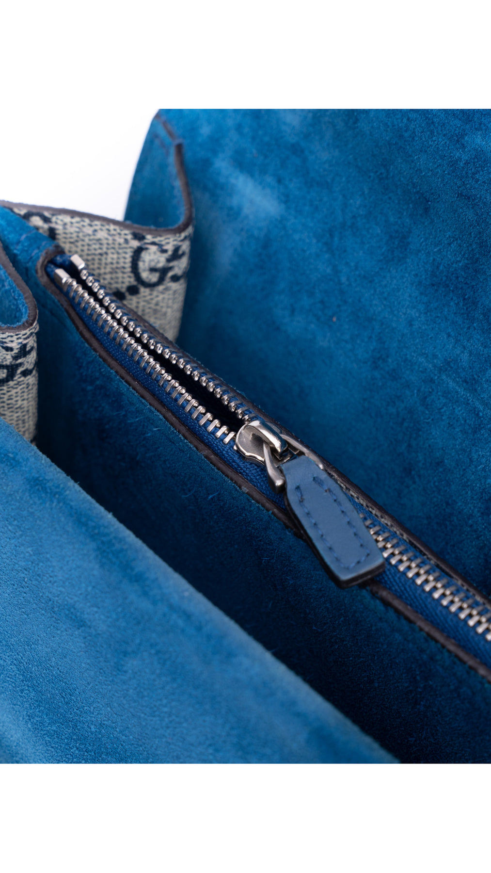 Gucci Dionysus Gg Blooms Shoulder Bag - Blue