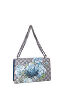 Gucci Dionysus Gg Blooms Shoulder Bag - Blue