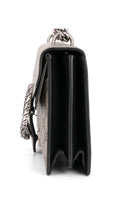 Gucci Dionysus Gg Supreme Shoulder Bag Small - Grey/Black