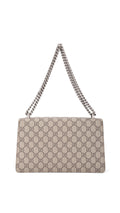 Gucci Dionysus Gg Supreme Shoulder Bag Small - Grey/Black