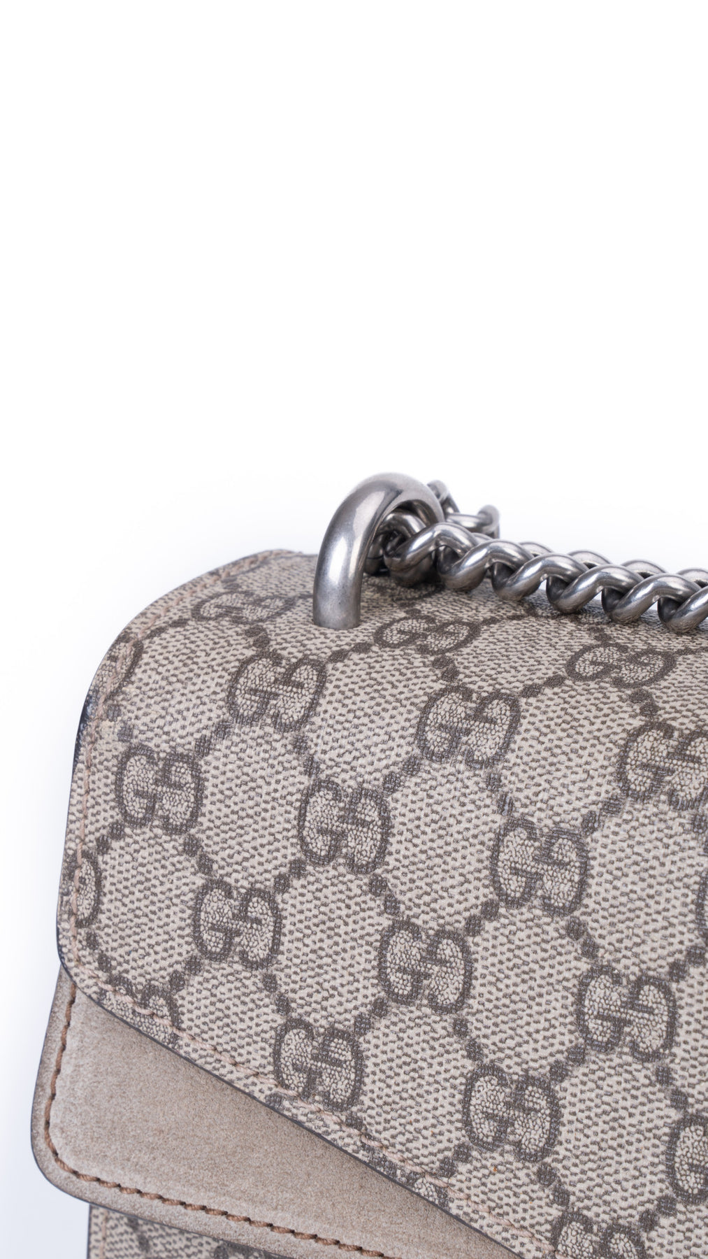 Gucci Dionysus GG Supreme Axelväska - Grå