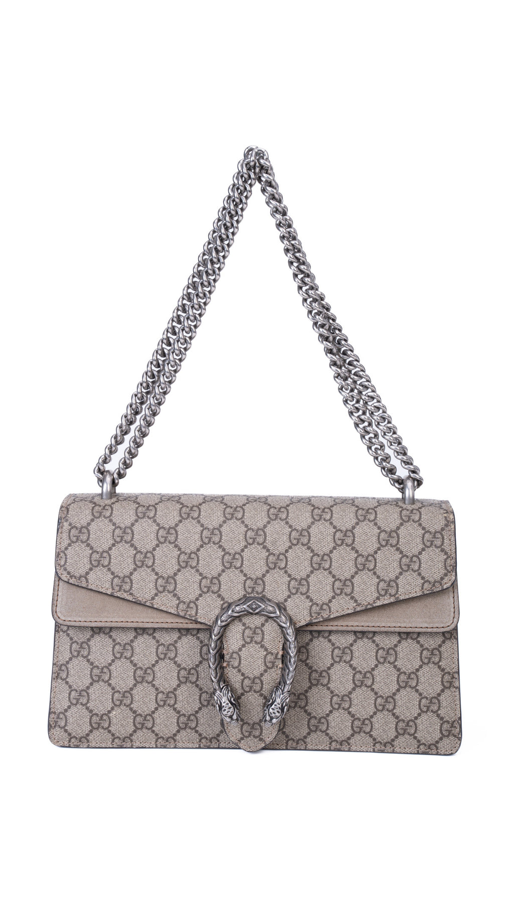 Gucci Dionysus GG Supreme Axelväska - Grå