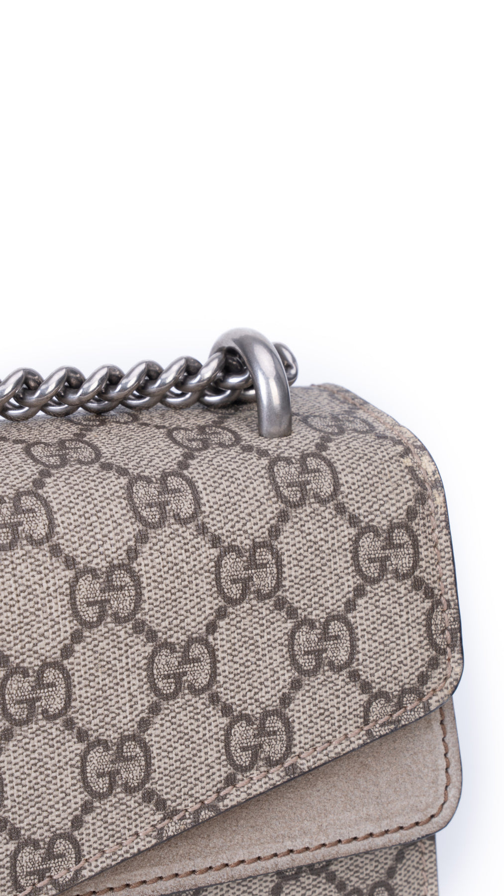 Gucci Dionysus GG Supreme Axelväska - Grå