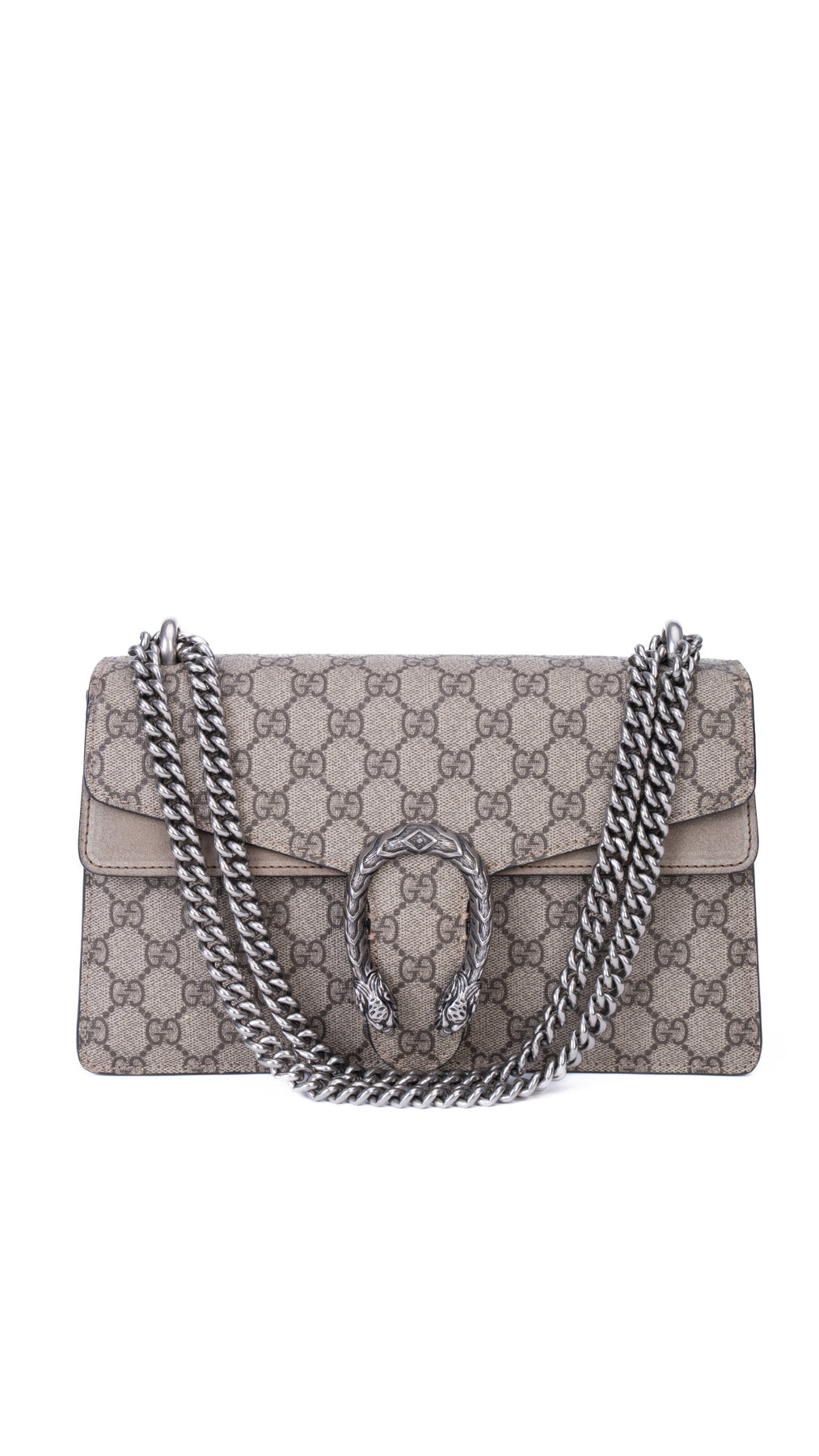Gucci Dionysus GG Supreme Axelväska - Grå
