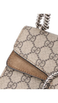 Gucci Dionysus Small Shoulder Bag - Grey/Brown