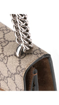 Gucci Dionysus Small Shoulder Bag - Grey/Brown