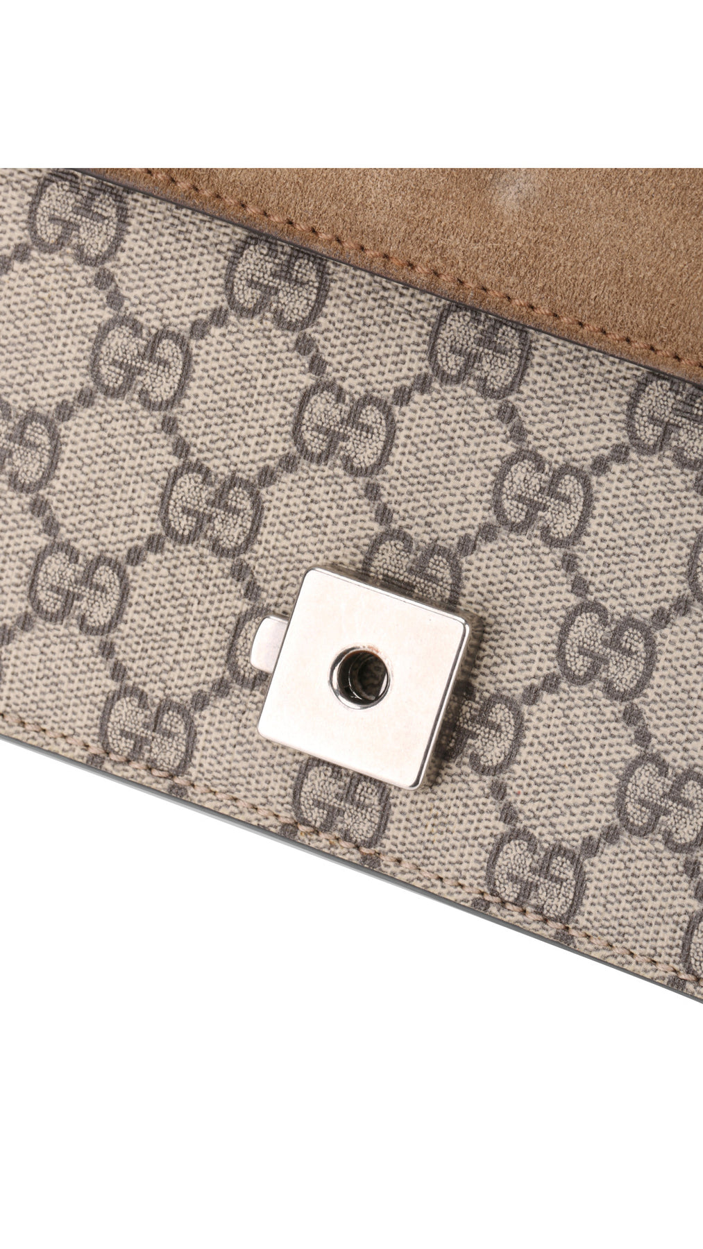 Gucci Dionysus Small Shoulder Bag - Grey/Brown