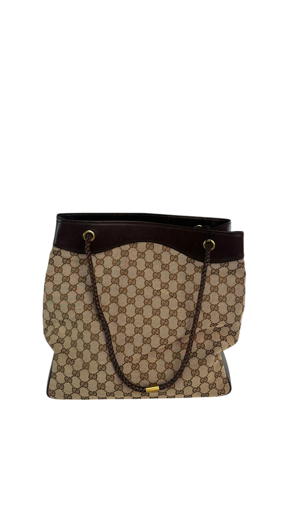 Gucci GG Canvas Tote Bag - Brun Monogram