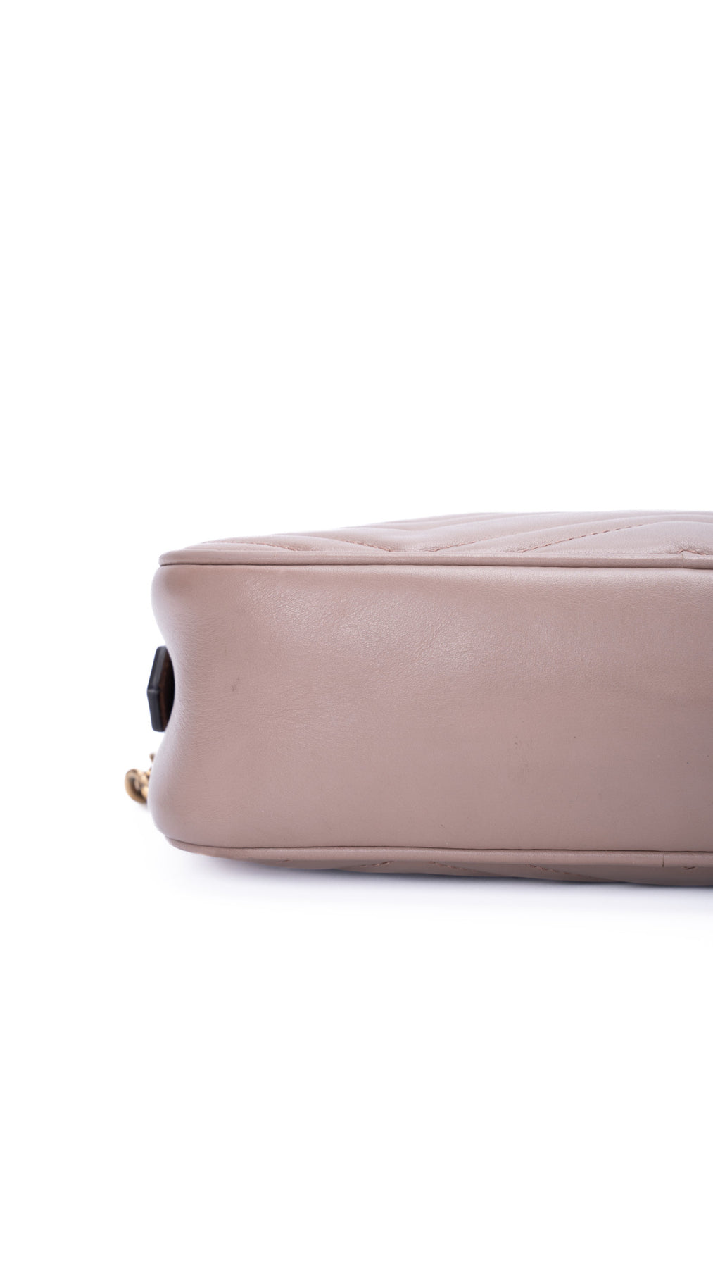 Gucci Gg Marmont Matelassé Camera Bag - Dusty Pink