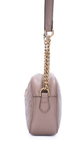 Gucci Gg Marmont Matelassé Camera Bag - Dusty Pink