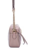 Gucci Gg Marmont Matelassé Camera Bag - Dusty Pink