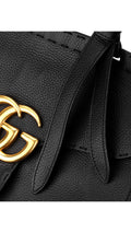Gucci GG Marmont Top Handle Bag - Svart