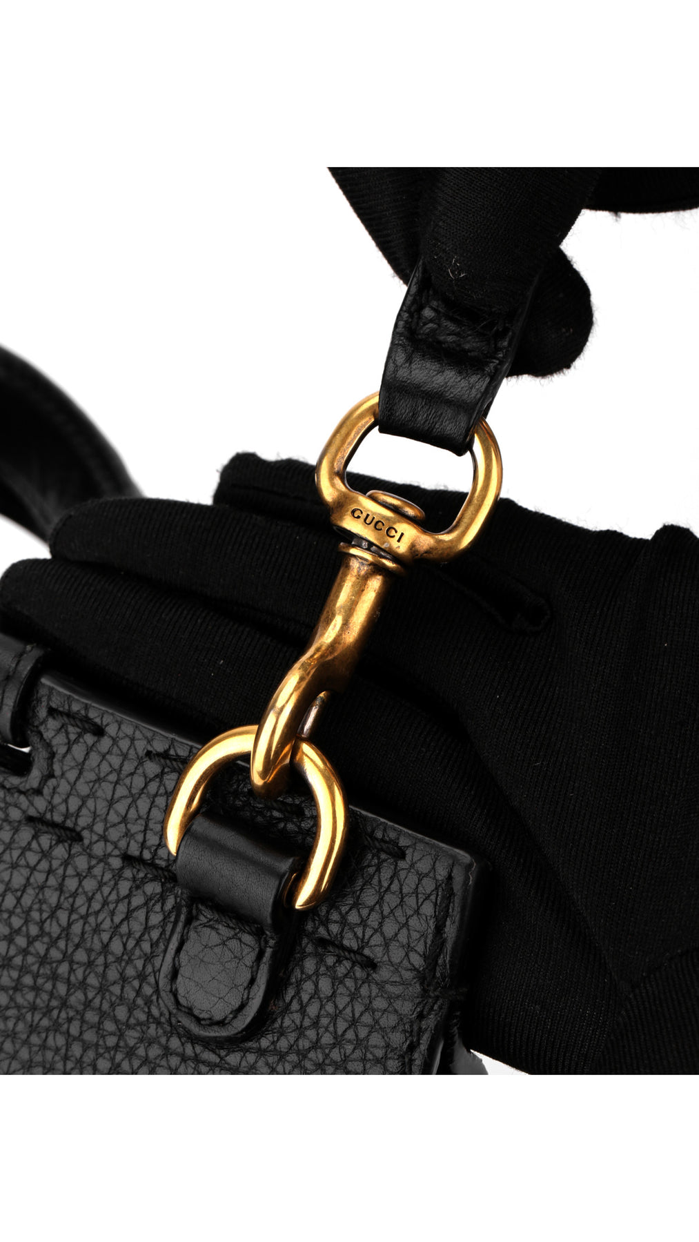 Gucci GG Marmont Top Handle Bag - Svart