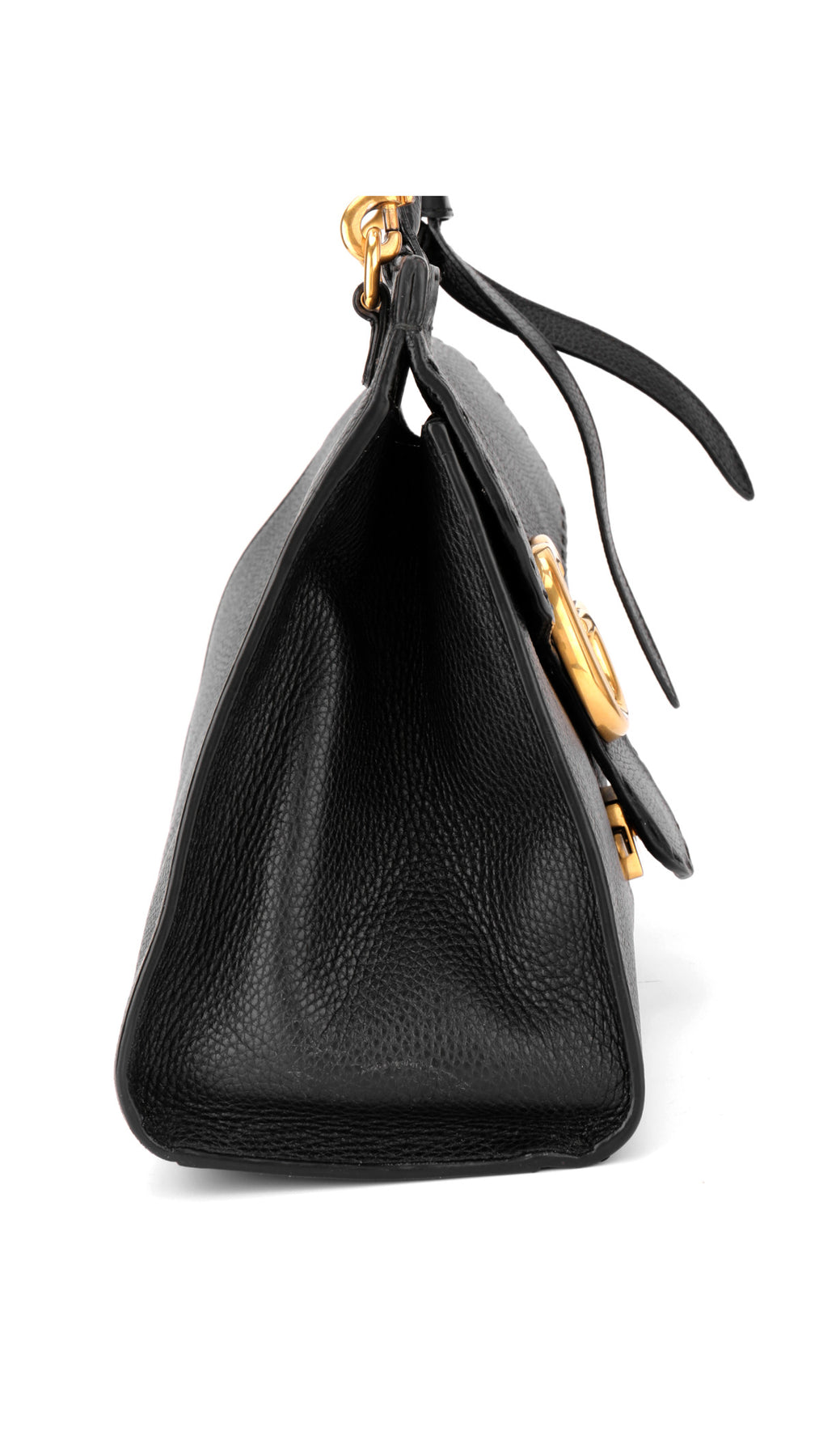 Gucci GG Marmont Top Handle Bag - Svart