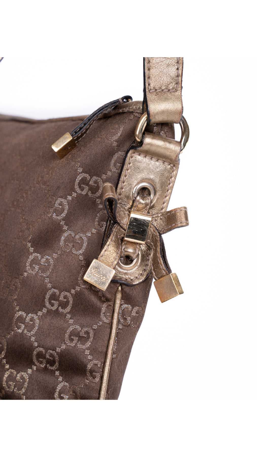 Gucci GG Axelväska - Brun