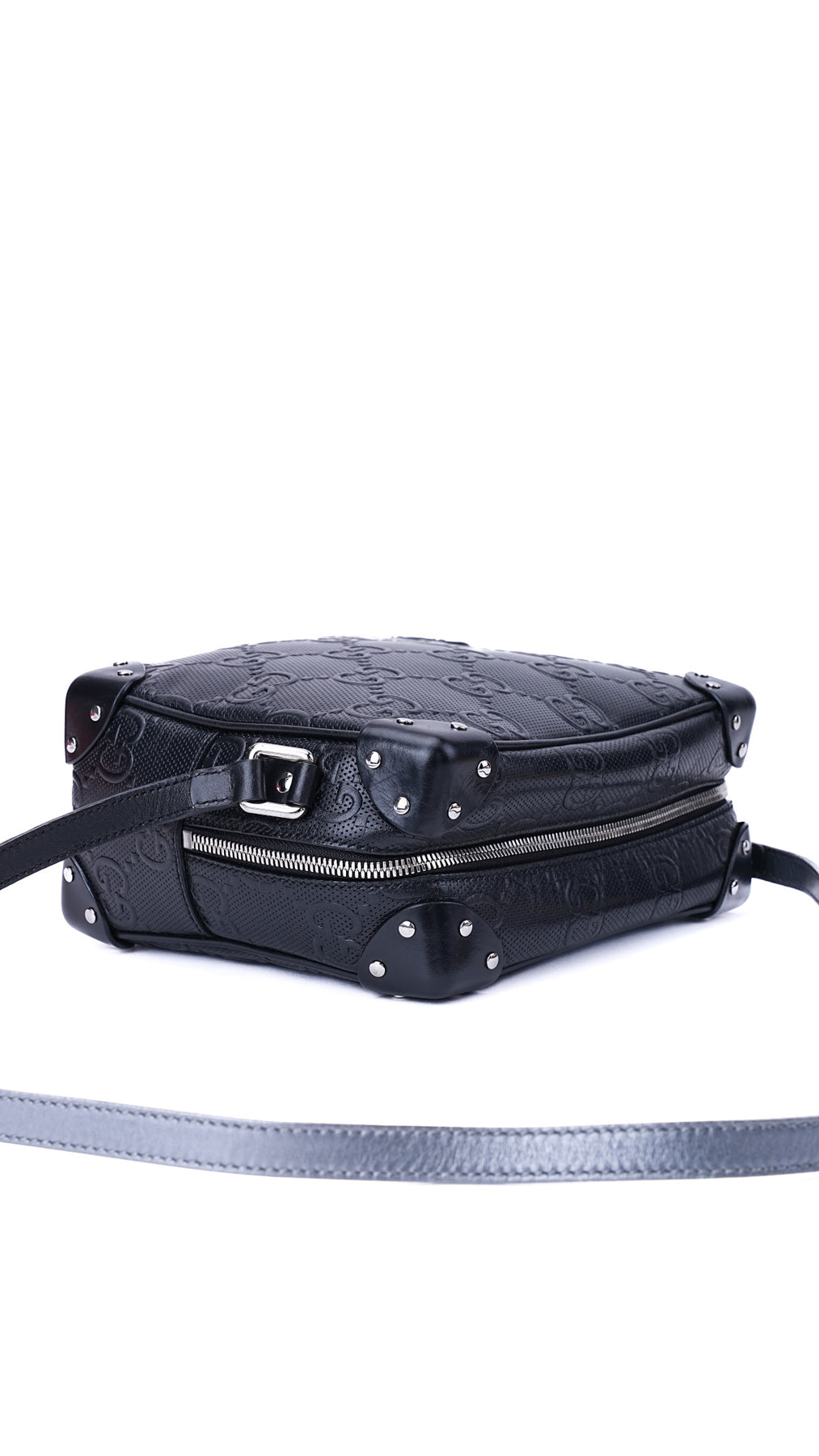 Gucci GG Supreme Camera Box Bag - Svart