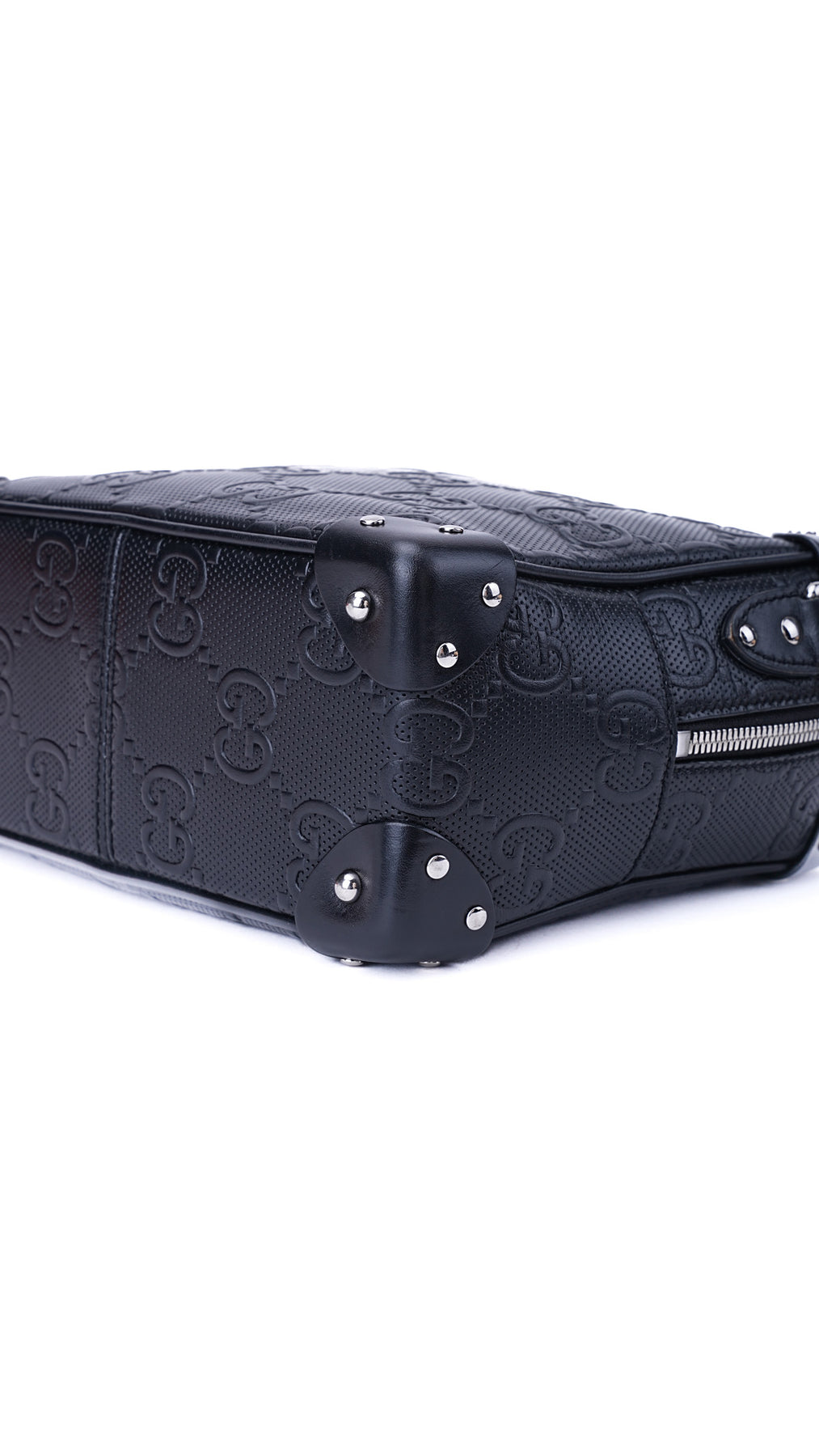 Gucci GG Supreme Camera Box Bag - Svart