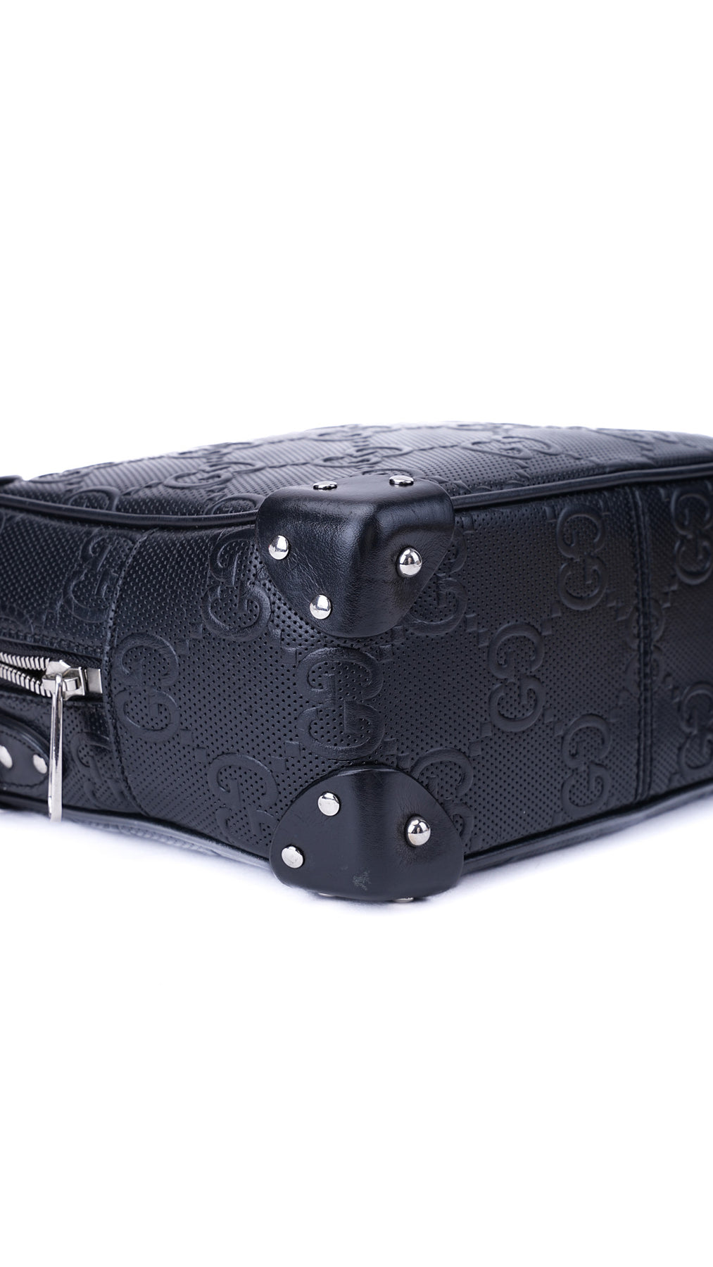 Gucci GG Supreme Camera Box Bag - Svart