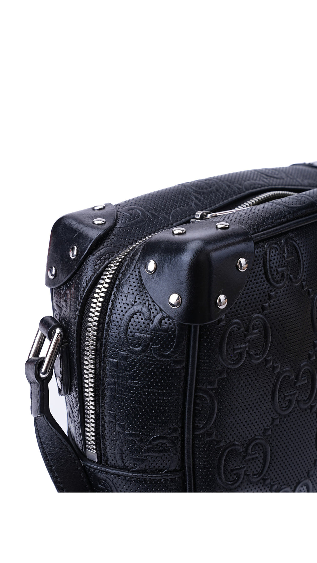 Gucci GG Supreme Camera Box Bag - Svart