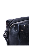 Gucci GG Supreme Camera Box Bag - Svart
